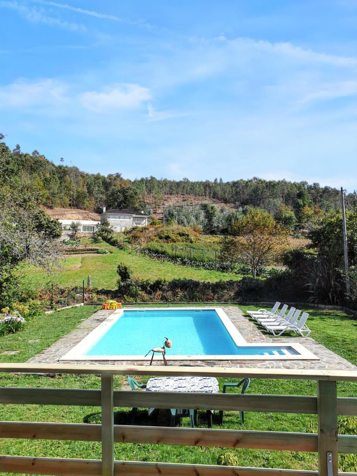 Вілла Welcoming House With Mountain View In Agueda Shared Pool Urgueira  Екстер'єр фото